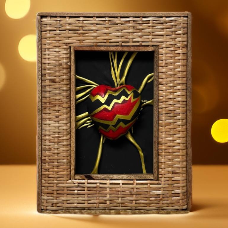 Original Abstract Love Sculpture by Jakub Dk