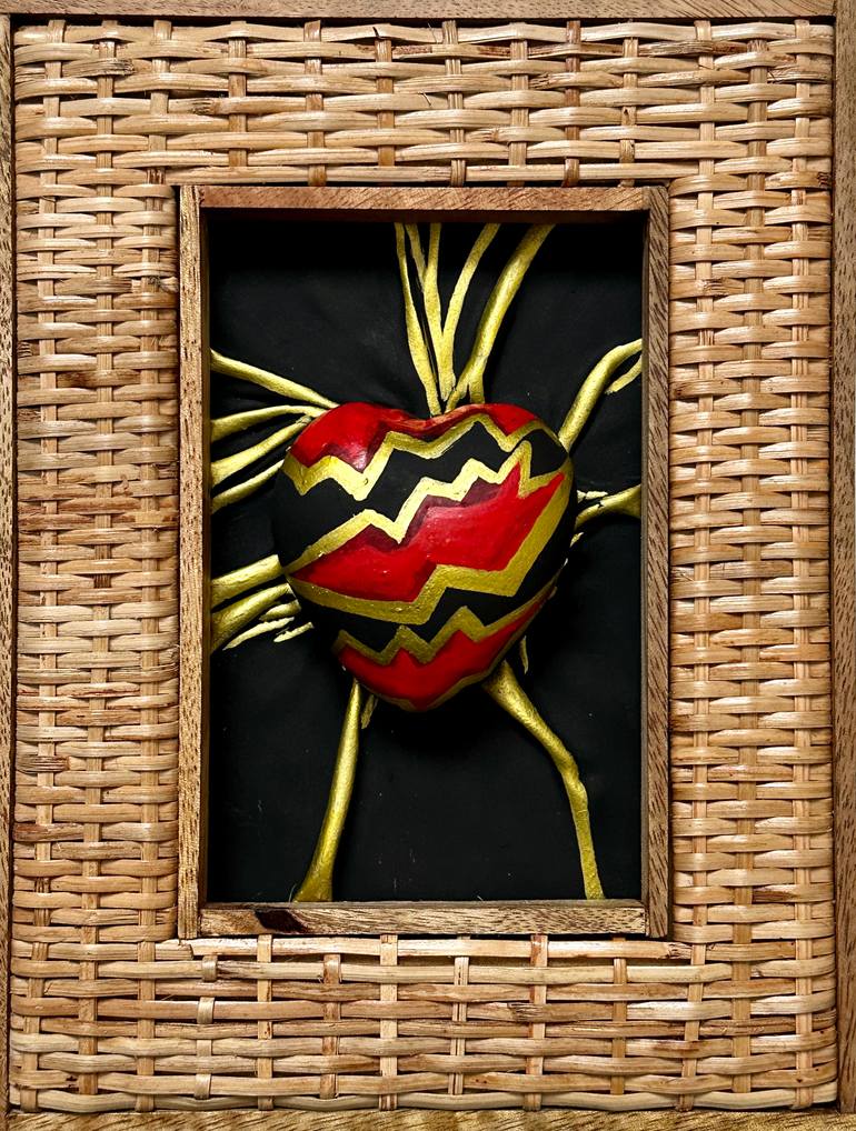 Original Abstract Love Sculpture by Jakub Dk