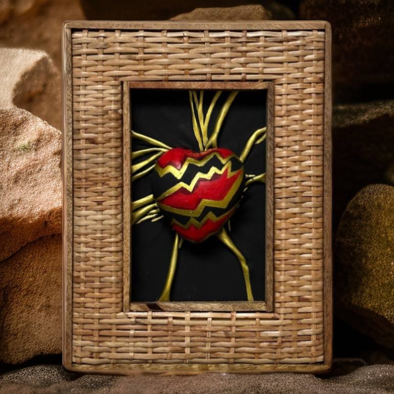 Original Abstract Love Sculpture by Jakub Dk