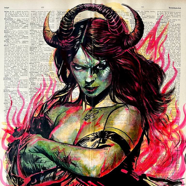 Original Illustration People Drawing by Jakub Dk