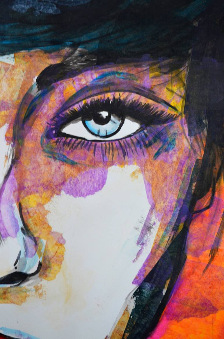 Original Abstract People Painting by Jakub Dk