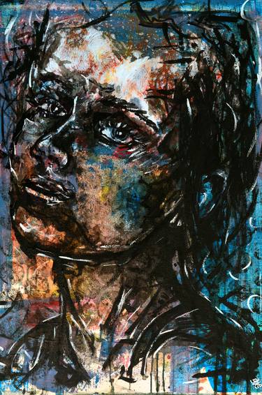 Print of Abstract Portrait Paintings by Jakub DK