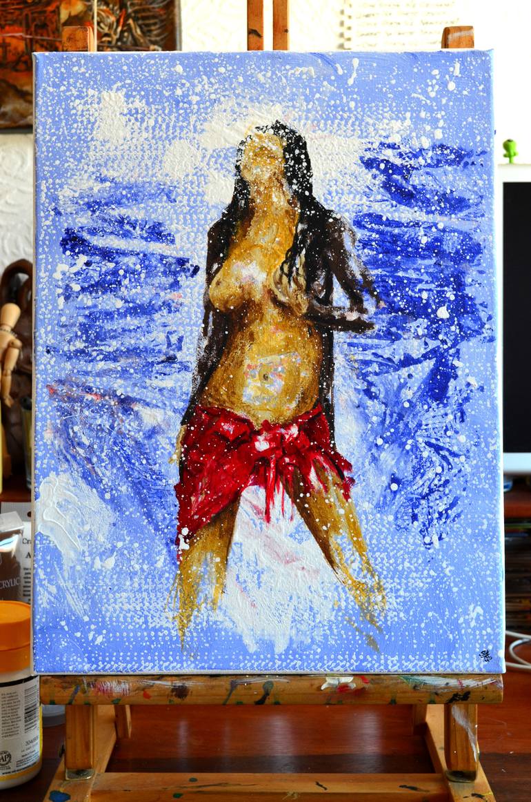 Original Nude Painting by Jakub DK