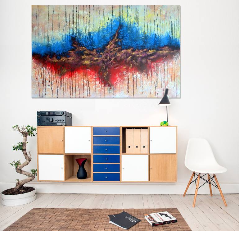 Original Abstract Painting by Jakub DK