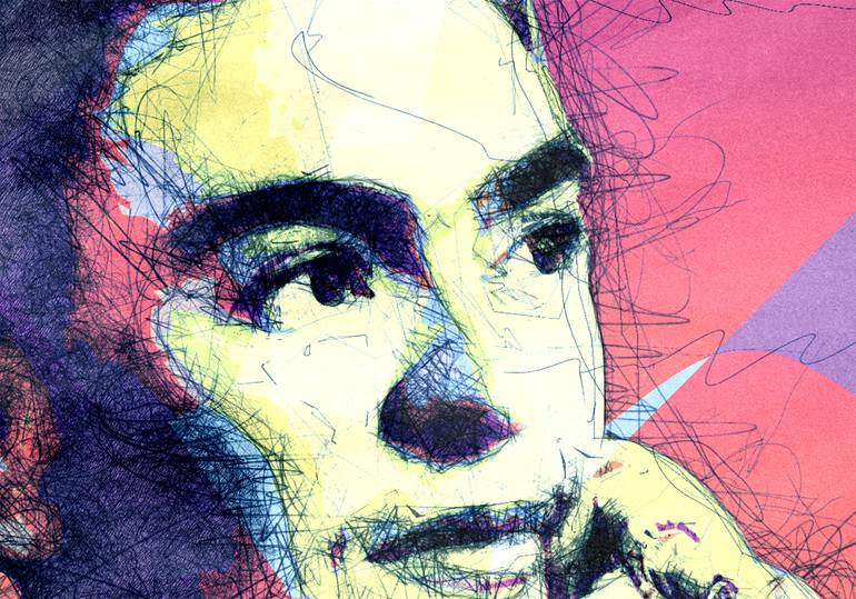 Original Figurative People Mixed Media by Jakub Dk
