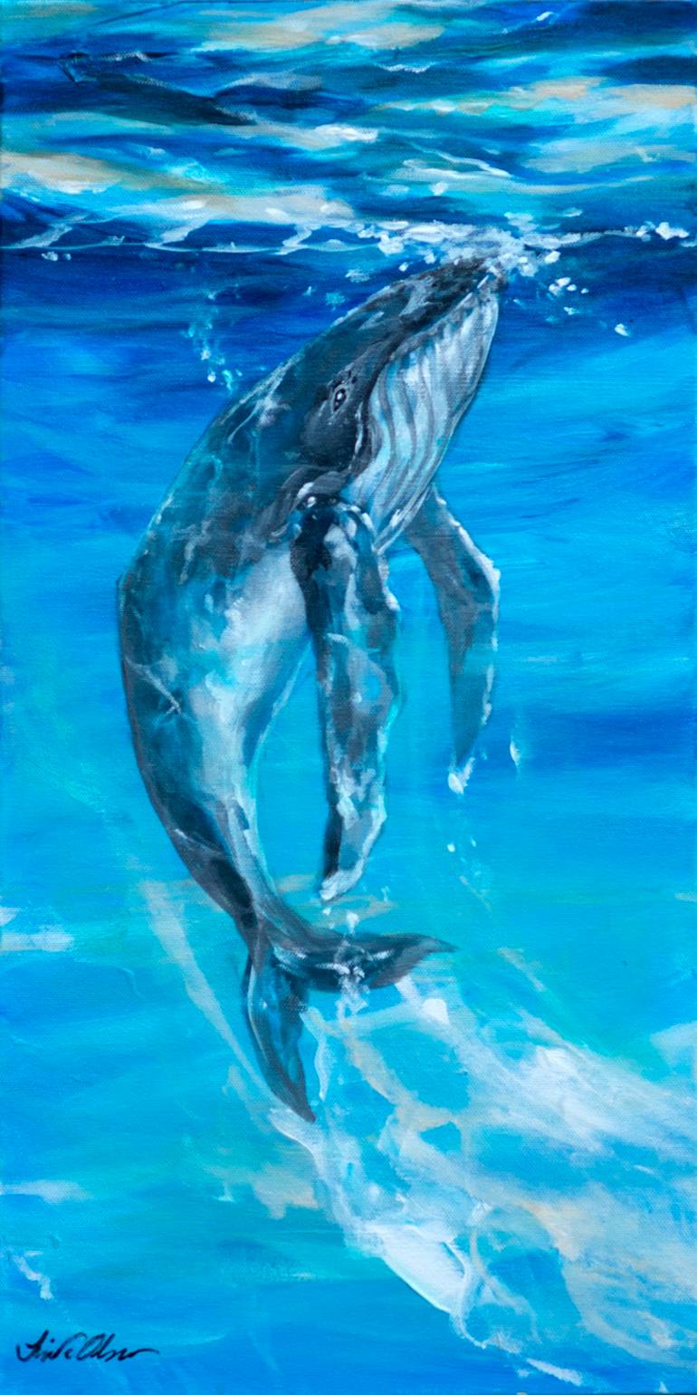 Sperm Whale paintings | Saatchi Art United Arab Emirates