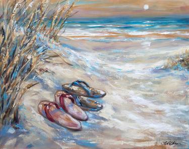 Original Beach Paintings by Linda Olsen