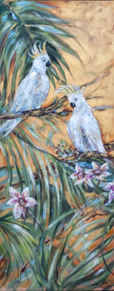 Original Impressionism Botanic Paintings by Linda Olsen