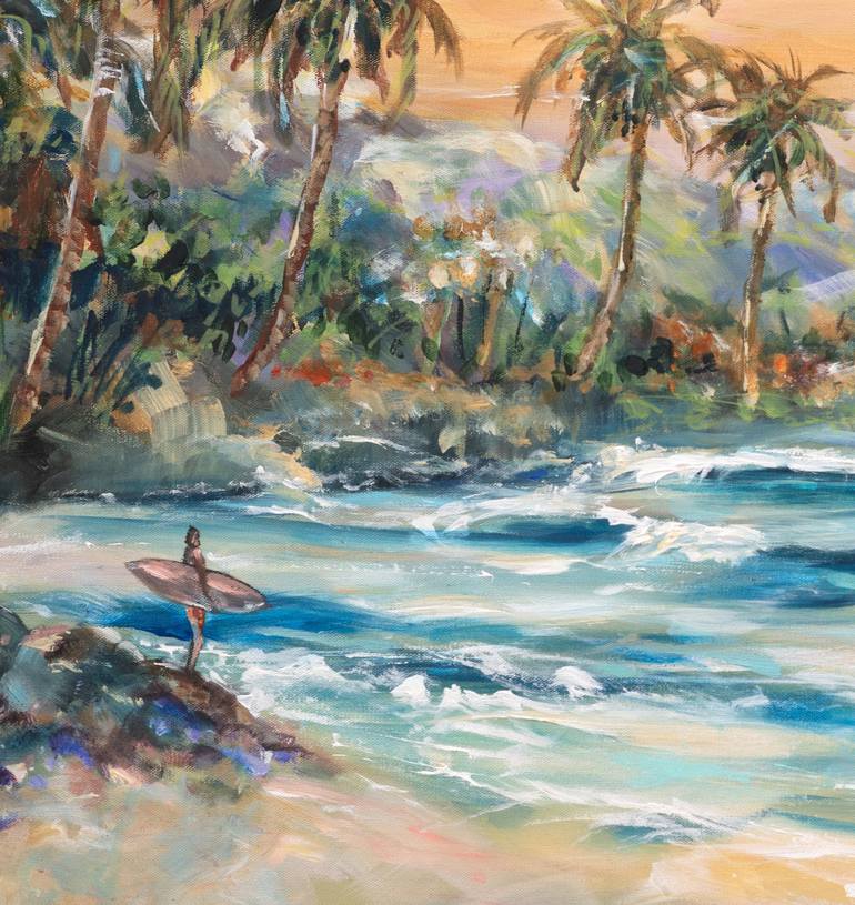Original Seascape Painting by Linda Olsen