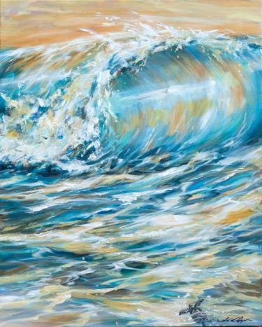 Original Beach Paintings by Linda Olsen