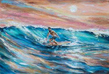 Original Beach Paintings by Linda Olsen