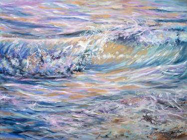 Original Impressionism Beach Paintings by Linda Olsen