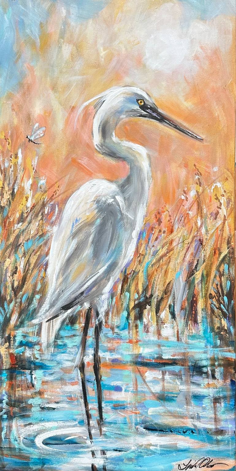 Slumbering Mermaid Painting by Linda Olsen | Saatchi Art