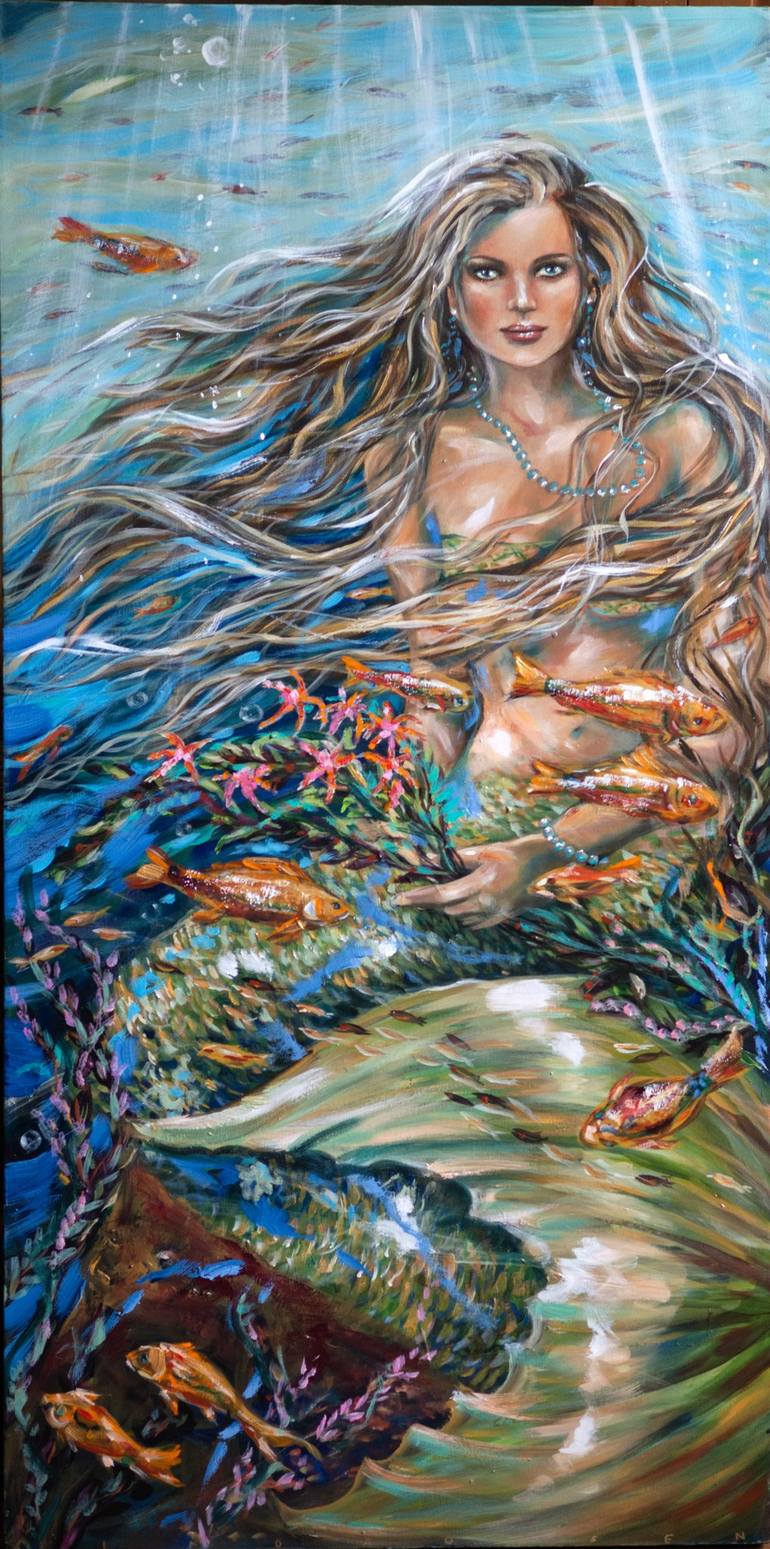 Original Conceptual Fantasy Paintings by Linda Olsen