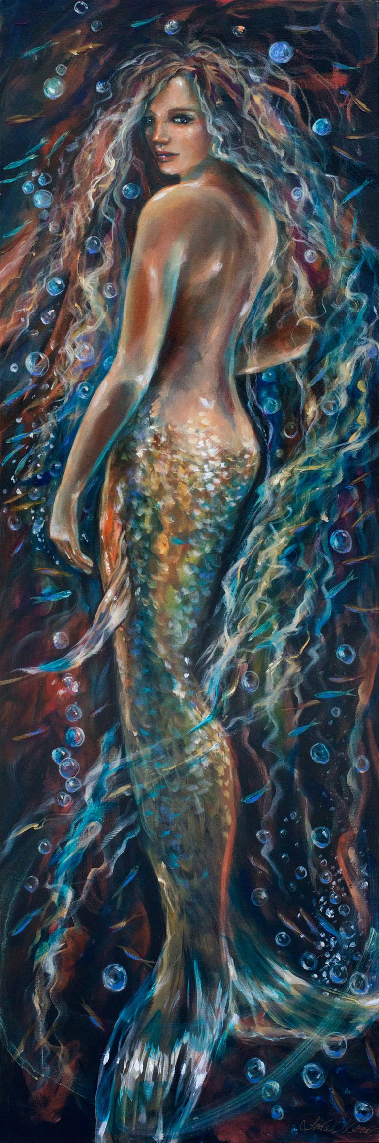 Original Conceptual Fantasy Paintings by Linda Olsen