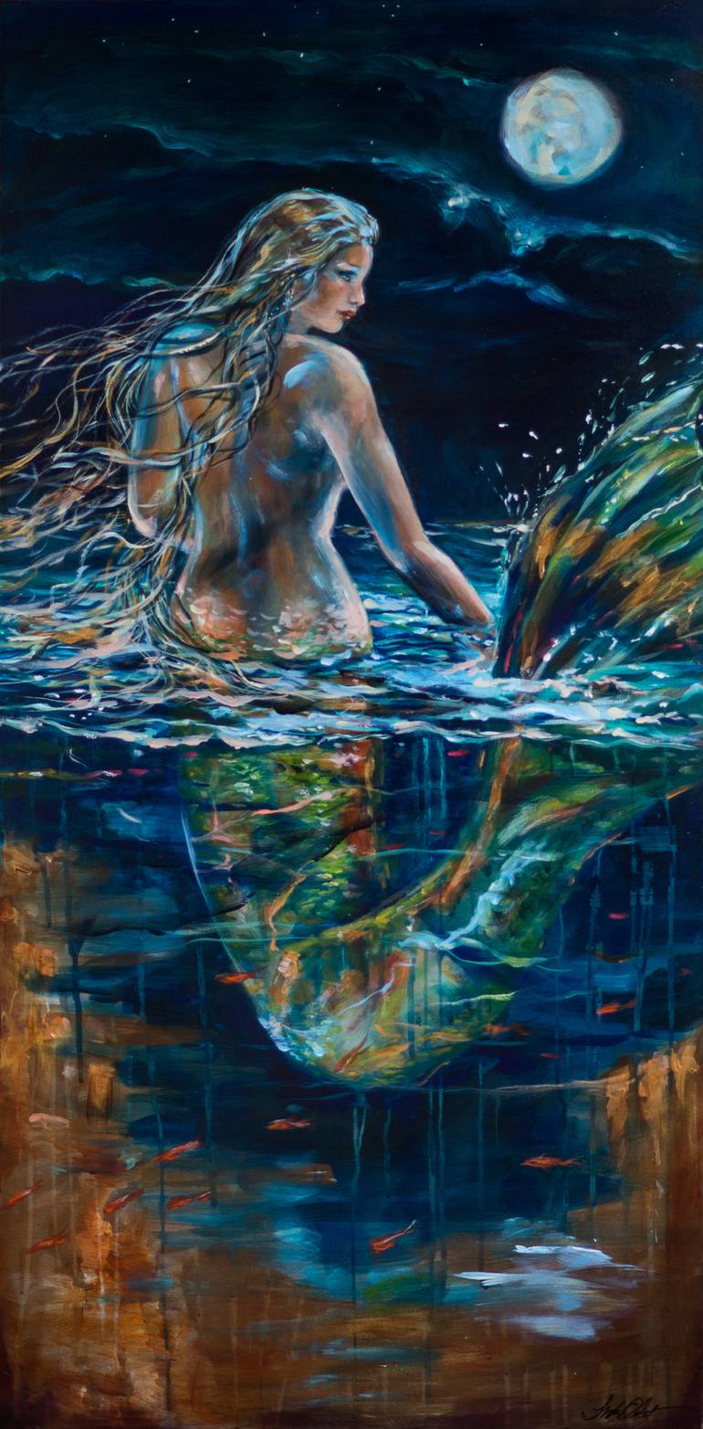 Original Conceptual Fantasy Paintings by Linda Olsen