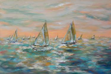 Original Seascape Paintings by Linda Olsen