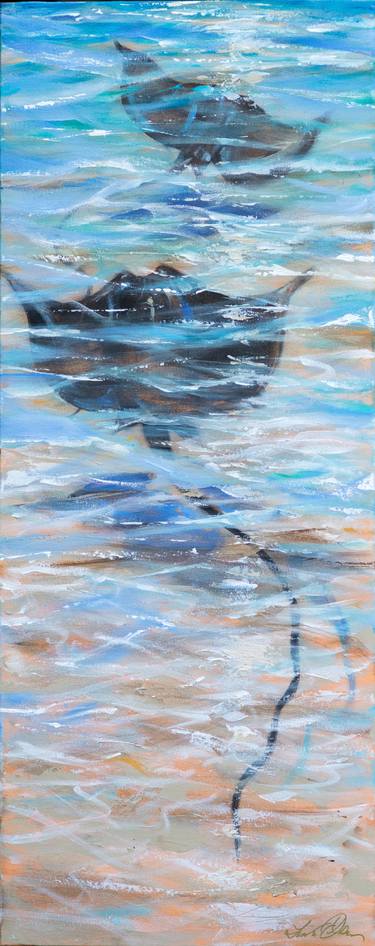 Original Expressionism Water Paintings by Linda Olsen