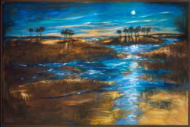 Waterway in the Moonlight thumb