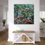 on easel