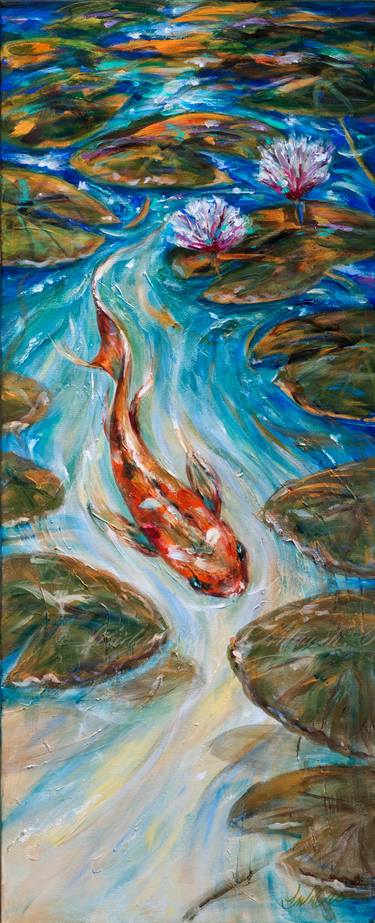 Original Fish Paintings by Linda Olsen