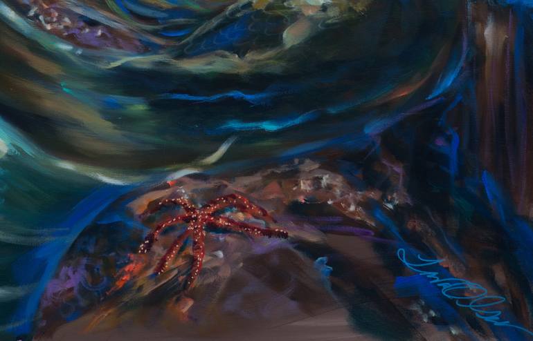 Original Figurative Fantasy Painting by Linda Olsen