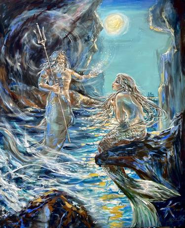 Print of Expressionism Fantasy Paintings by Linda Olsen