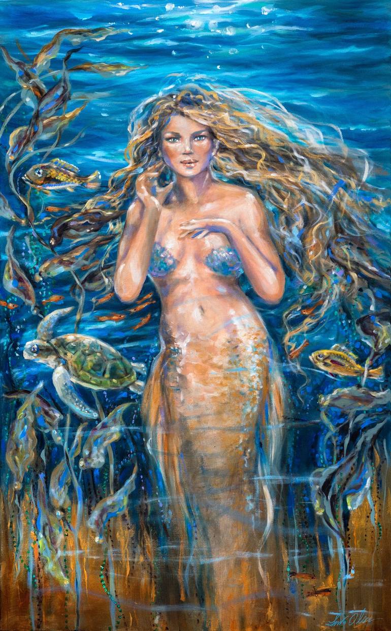 Original Impressionism Fantasy Paintings by Linda Olsen