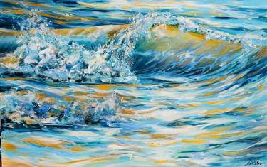 Original Impressionism Seascape Paintings by Linda Olsen