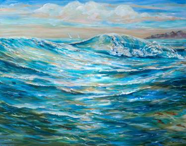 Original Seascape Paintings by Linda Olsen