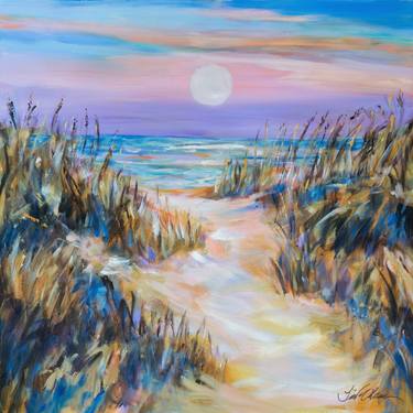 Original Impressionism Beach Paintings by Linda Olsen