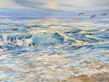 Original Seascape Paintings by Linda Olsen