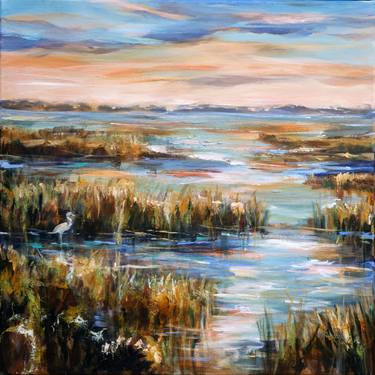 Original Impressionism Landscape Paintings by Linda Olsen