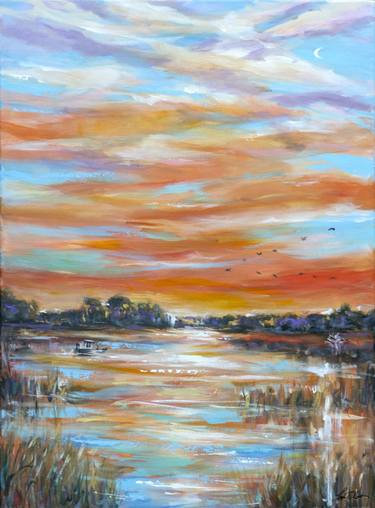 Original Impressionism Landscape Paintings by Linda Olsen