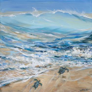 Original Impressionism Seascape Paintings by Linda Olsen