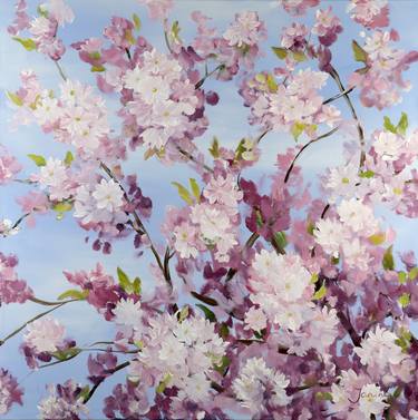 Print of Figurative Floral Paintings by Janine van der Kaaij-Kruijmer