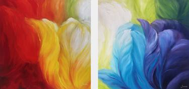 Print of Figurative Botanic Paintings by Janine van der Kaaij-Kruijmer