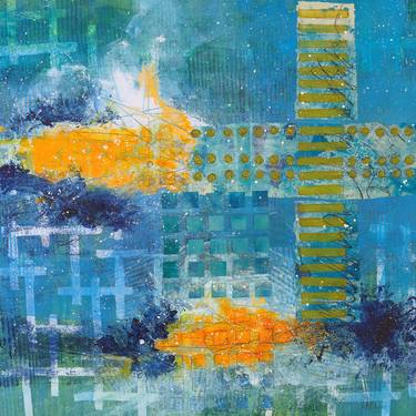 Original Abstract Expressionism Abstract Paintings by Cynthia Coldren