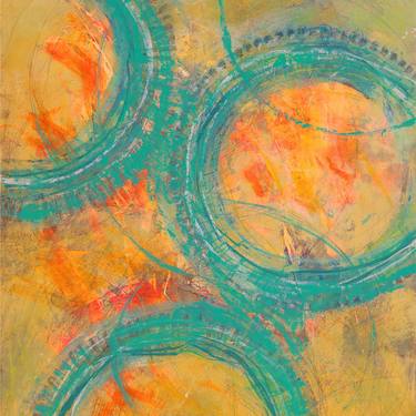 Original Abstract Expressionism Abstract Paintings by Cynthia Coldren