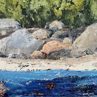 Original Impressionism Abstract Paintings by James Bohling