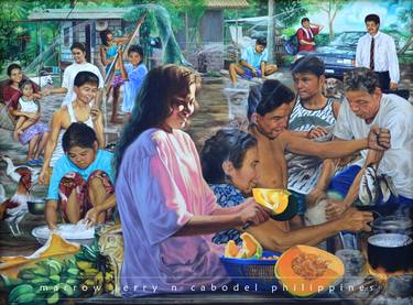 Print of Realism Rural life Paintings by marrow del cabo