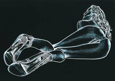Print of Figurative Erotic Paintings by ALDYN Alexander