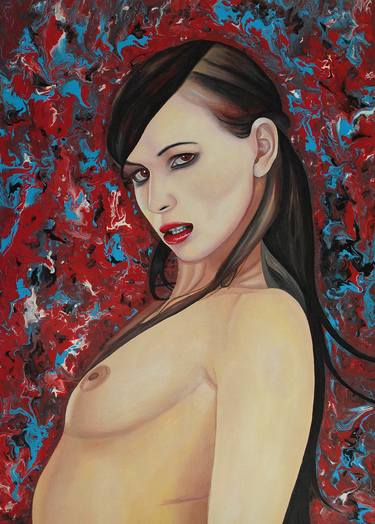 Original Women Paintings by ALDYN Alexander