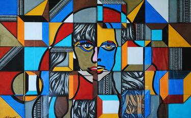Print of Cubism Fantasy Paintings by ALDYN Alexander