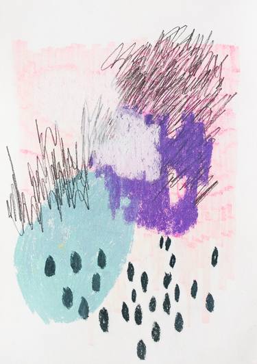 Print of Abstract Expressionism Abstract Drawings by Gabriela Fussa
