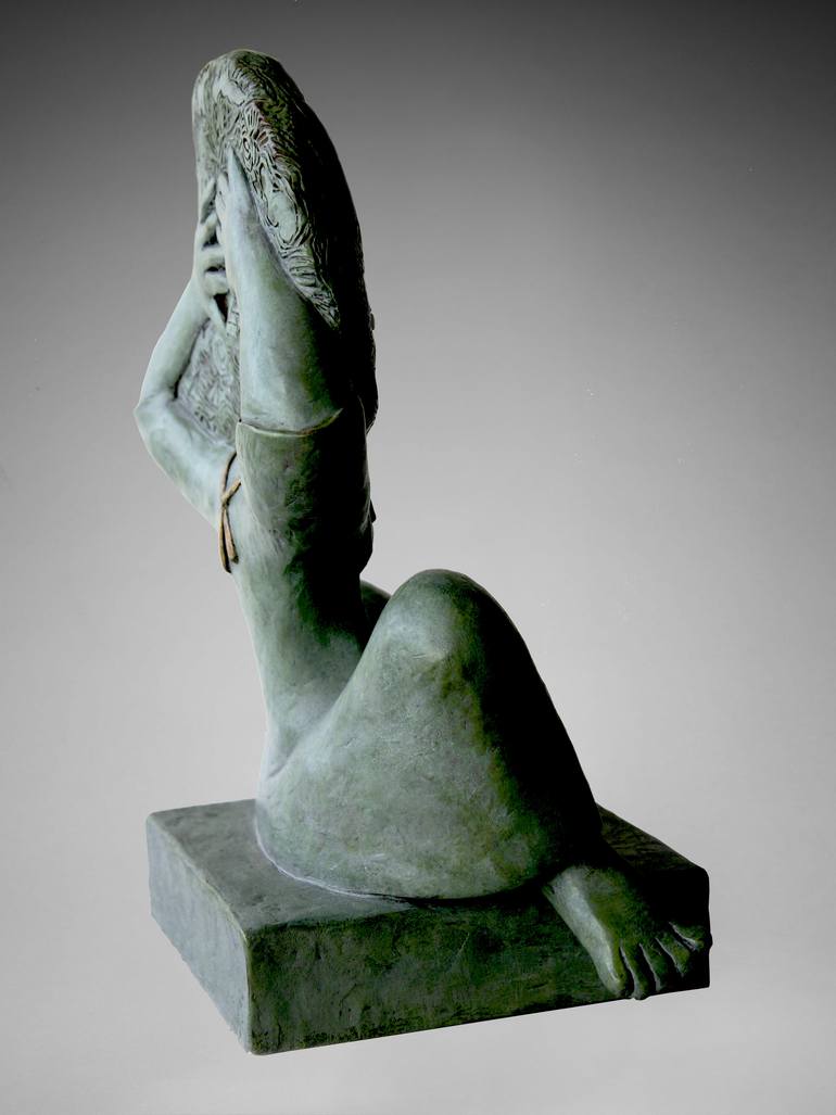 Original Figurative Women Sculpture by Dorit Dornier