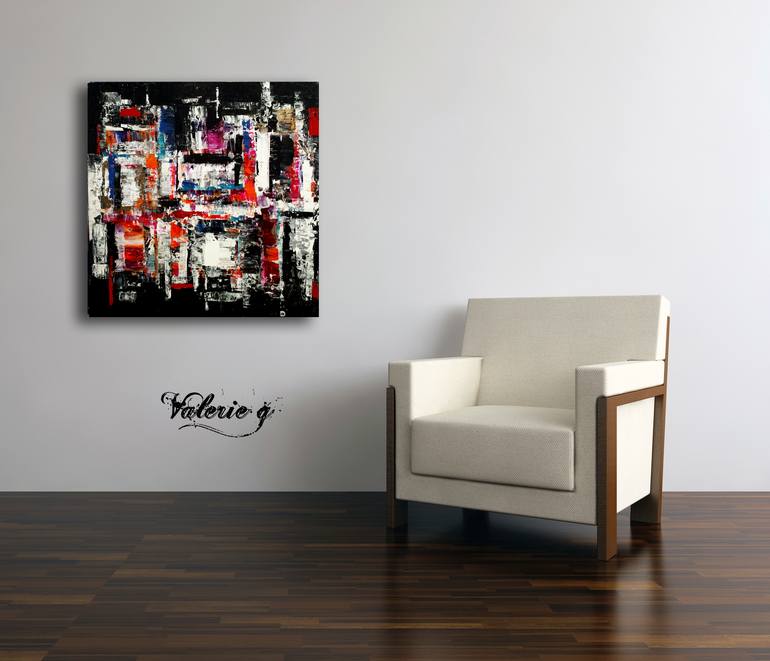 Original Abstract Painting by Valérie Gilbert