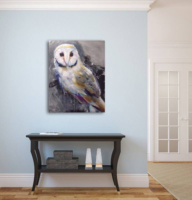 Original Fine Art Animal Painting by Valérie Gilbert