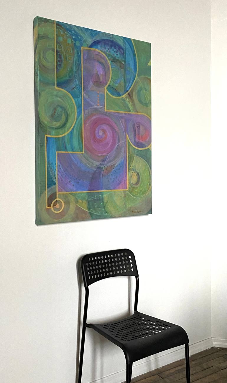 Original Expressionism Abstract Painting by Terri Schmitt