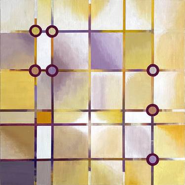 Original Cubism Abstract Paintings by Terri Schmitt